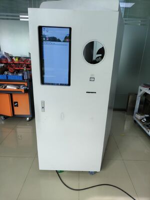 21inch Touch Screen Reverse Vending Machine For PET and metal can Recycling